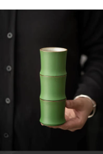 Bambus-Teetasse aus Keramik
