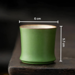 Bambus-Teetasse aus Keramik — 1 Tasse