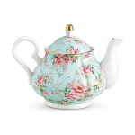 Blumenteekanne aus Keramik mit 900 ml