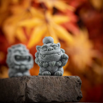 Chinesische Löwenfigur aus Stein