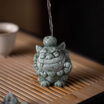 Chinesische Löwenfigur aus Stein