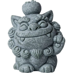 Chinesische Löwenfigur aus Stein