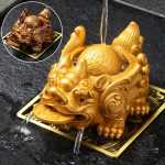 Chinesisches Tea Pet aus Kunstharz mit Farbwechsel