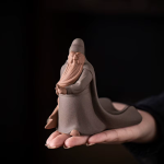 Chinesisches Tea Pet aus violettem Ton, handgefertigt