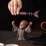 Chinesisches Tea Pet aus violettem Ton, handgefertigt