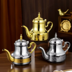Dallah-Kanne aus Edelstahl für Kaffee