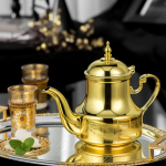 Dallah-Kanne aus Edelstahl für Kaffee