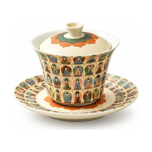 Dunhuang-Gaiwan aus Porzellan