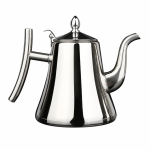 Edelstahl-Teekanne mit Teesieb