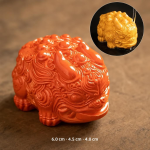 Farbwechselndes Teetier aus Kunstharz — Orange