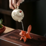 Fuchs-Teehaustier aus Yixing-Ton (Zisha)