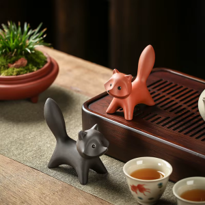 Fuchs-Teetier aus Yixing-Ton