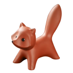 Fuchs-Teetier aus Yixing-Ton