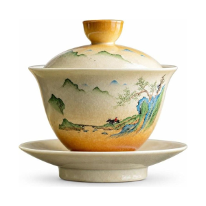 Gaiwan aus Dehua-Porzellan