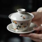 Gaiwan aus Dehua-Porzellan
