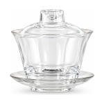 Gaiwan aus Glas mit 130 ml Fassungsvermögen
