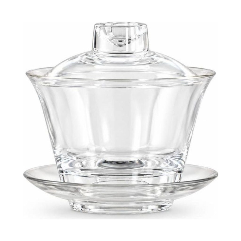 Gaiwan aus Glas mit 130 ml Fassungsvermögen