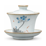 Gaiwan aus Keramik mit verschiedenen Motiven