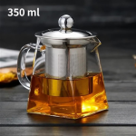 Glasteekanne mit integriertem Siebeinsatz — 350 ml