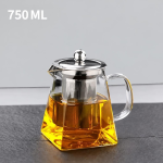 Glasteekanne mit integriertem Siebeinsatz — 750 ml