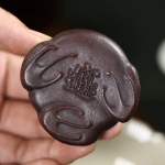 Goldkröte als Yixing-Teetier