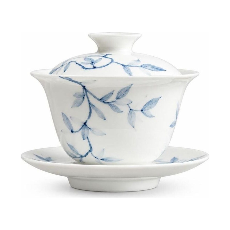 Handbemalter Gaiwan aus Porzellan, 165 ml