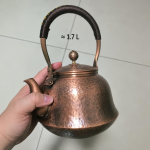 Kupferwasserkocher mit Hammerschlag