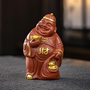 Lächelndes Yixing-Teetier aus Yixing-Ton (Zisha)