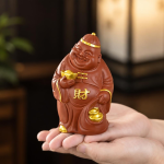 Lächelndes Yixing-Teetier aus Yixing-Ton (Zisha)