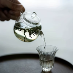 Mini-Teekanne aus Glas mit Borosilikatglas
