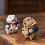 Murmeltier Tea Pet aus Yixing-Ton