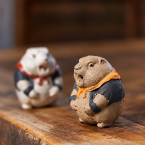 Murmeltier Tea Pet aus Yixing-Ton