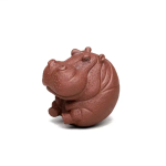 Nilpferd-Teetier aus Yixing-Ton