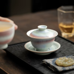 Sancai-Gaiwan aus Keramik