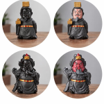 Tea Pet aus Harz mit farbwechselndem Gesicht