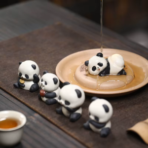 Tea Pet Bambusbär aus Yixing-Ton