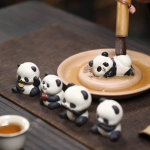 Tea Pet Bambusbär aus Yixing-Ton