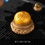 Tea Pet Bao mit Farbwechsel — Goldgelb