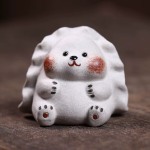 Tea Pet Bär aus Yixing-Ton — 5,6 × 4,7 × 4,7 cm