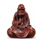 Tea Pet Bodhidharma aus Yixing-Ton (Zisha)