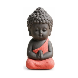 Tea Pet Buddha aus Keramik als Mönchsfigur