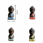 Tea Pet Buddha aus Keramik als Mönchsfigur