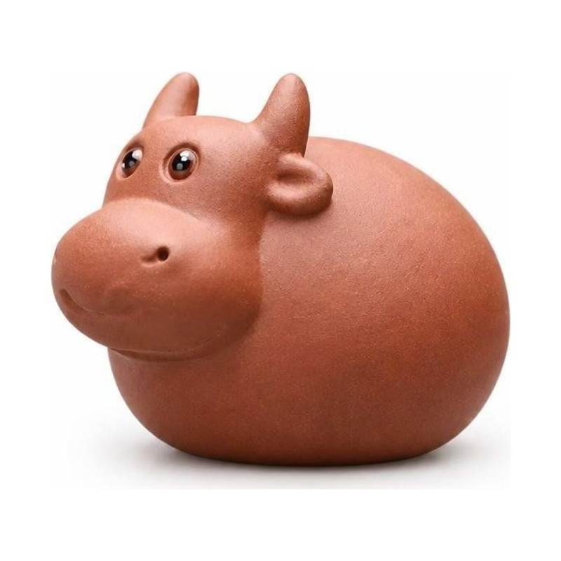 Tea Pet Bulle aus Porzellan