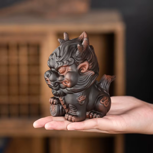 Tea Pet Chinesisches Einhorn aus Keramik