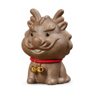 Tea Pet Drache aus roher Keramik