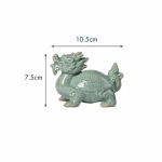 Tea Pet Drachenschildkröte aus Longquan-Seladon