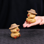 Tea Pet Ente aus Yixing-Ton
