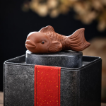 Tea Pet Fisch aus violettem Ton für Gongfu-Tee