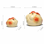 Tea Pet Fisch aus Yixing-Ton (Zisha)