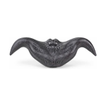 Tea Pet Fledermaus aus Yixing-Ton, 9 × 3 × 3 cm